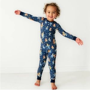 Bluey Dance Mode Two-Piece Pajama Set Little Sleepies 3T